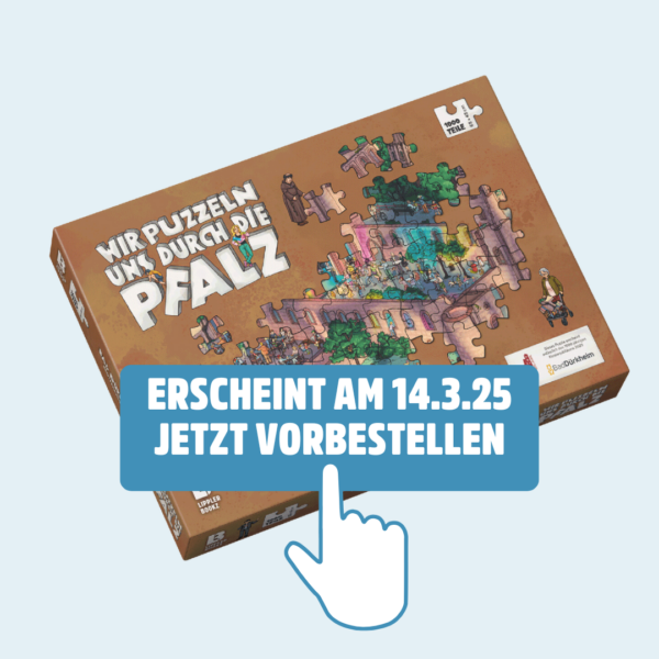 NEU: WIR PUZZELN UNS DURCH DIE PFALZ - KLOSTERRUINE LIMBURG (Bad Dürkheim)